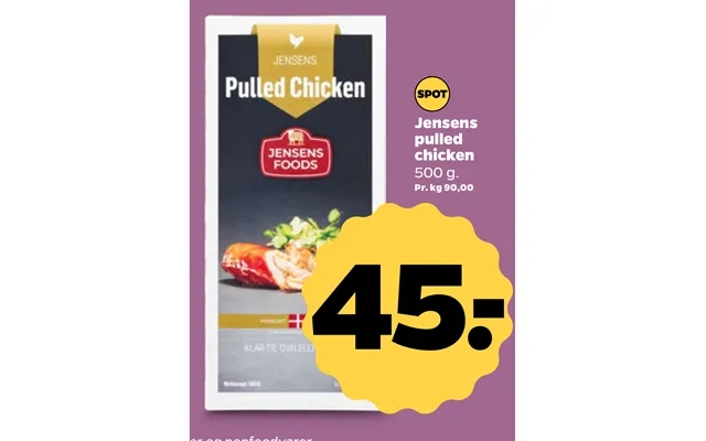 Jensen pulled chicken product image