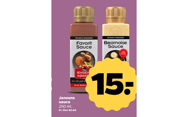 Jensen sauce product image