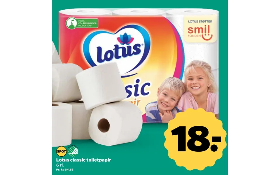 Lotus Classic Toiletpapir