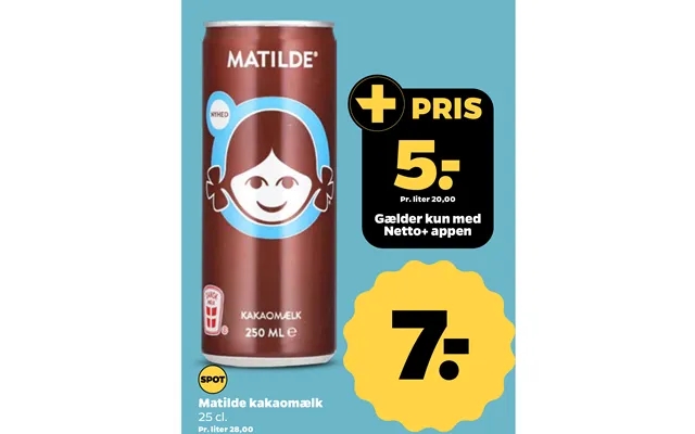 Matilde chocolate milk product image