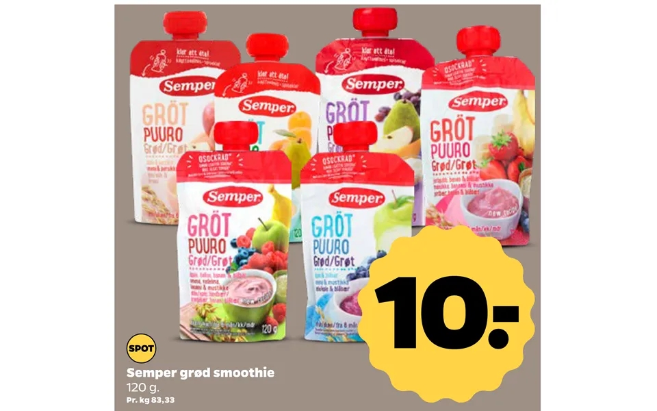 Semper Grød Smoothie