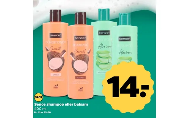 Sence shampoo or conditioner product image