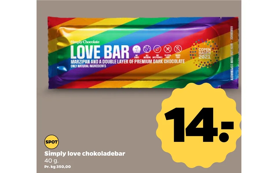 Simply Love Chokoladebar