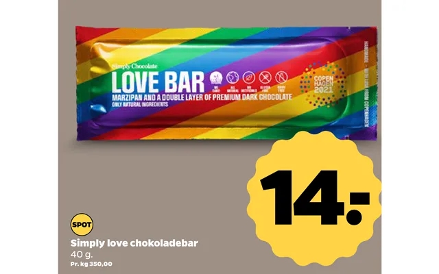 Simply Love Chokoladebar product image