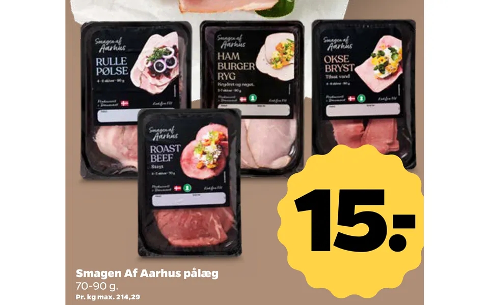 Taste of aarhus cold cuts