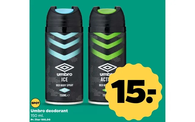 Umbro deodorant product image