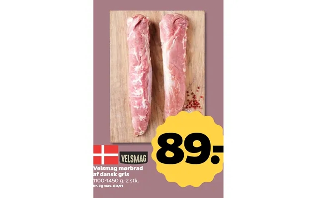 Palatability tenderloin of danish pig product image