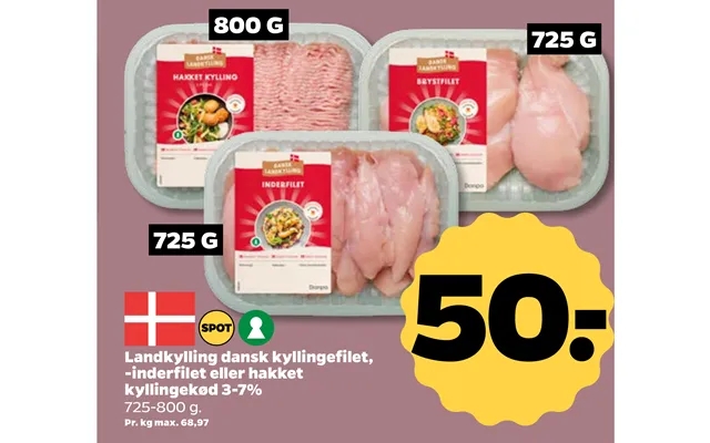 Kyllingekød 3-7% product image