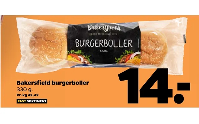 Bakersfield Burgerboller product image