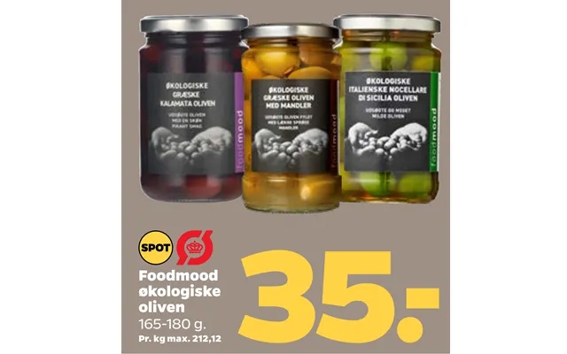 Foodmood Økologiske Oliven product image