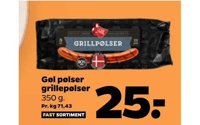 Gøl Pølser Grillepølser product image
