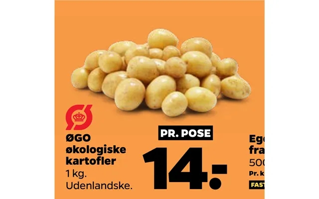 Øgo organic potatoes product image