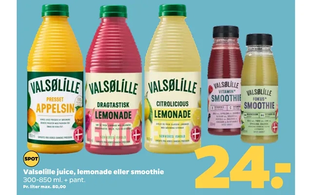 Valsølille Juice, Lemonade Eller Smoothie product image