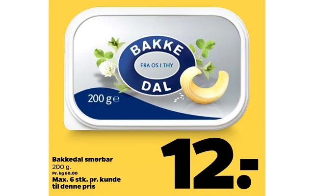 Bakkedal Smørbar product image