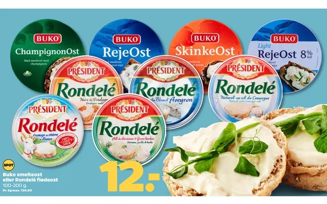 Buko cheese or rondele cream cheese product image