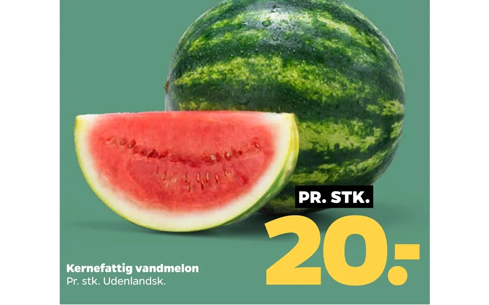 Kernefattig watermelon