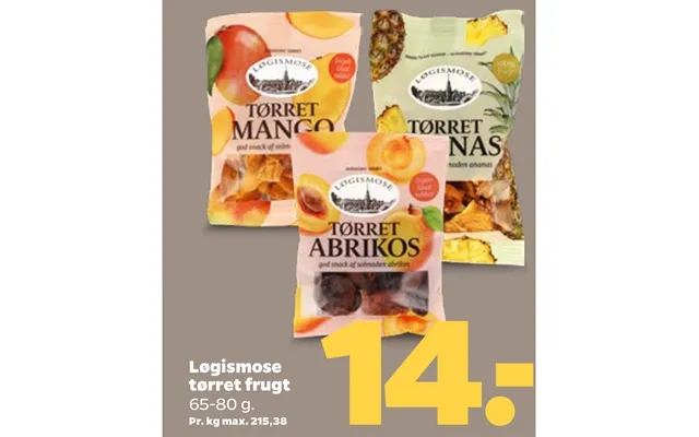 Løgismose dried fruit product image
