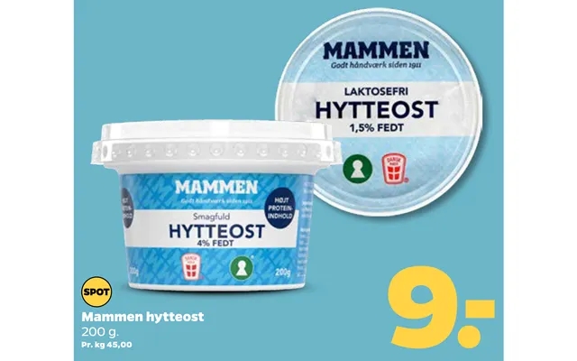 Mammen cottage cheese product image