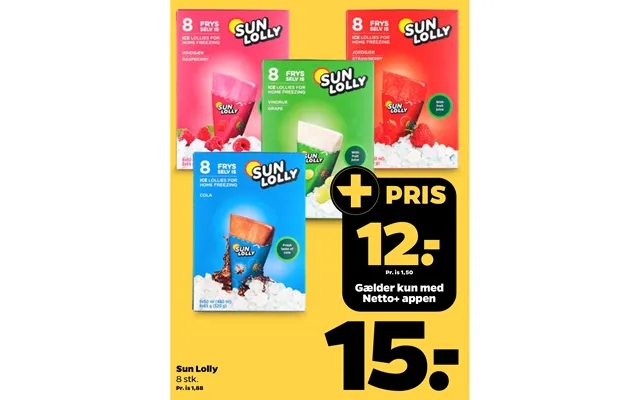 Sun lolly product image