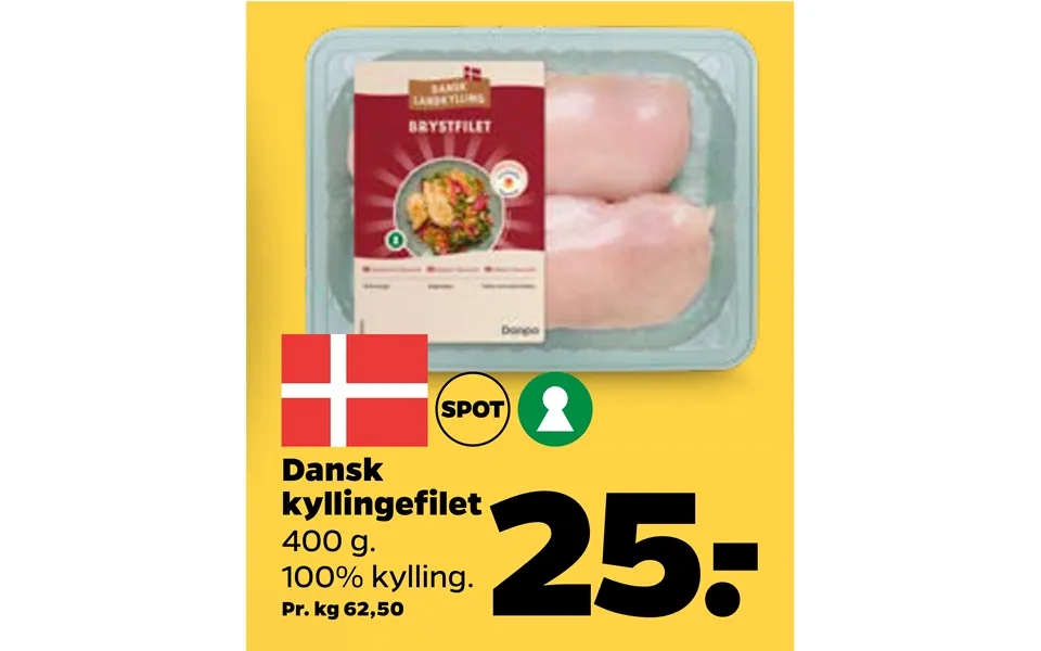 Danish chicken fillet