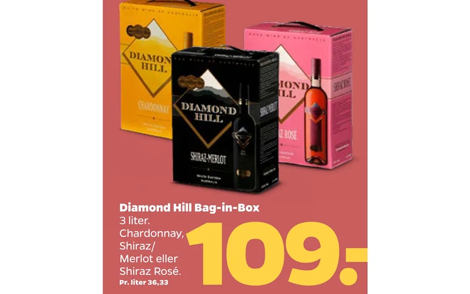 Diamond hill bag-in-box