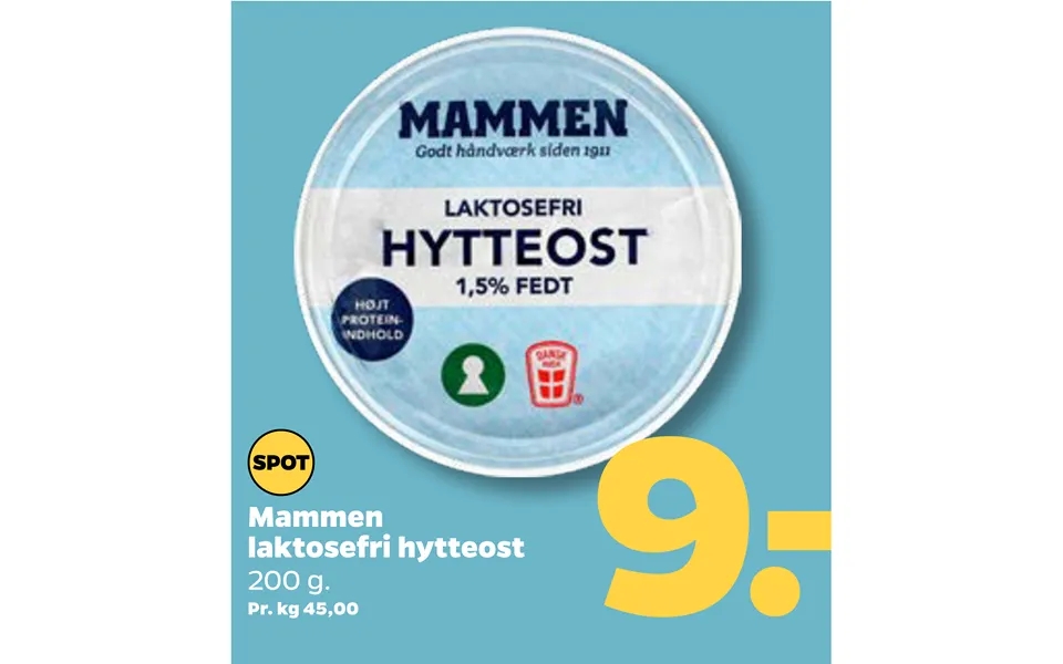 Mammen lactose free cottage cheese