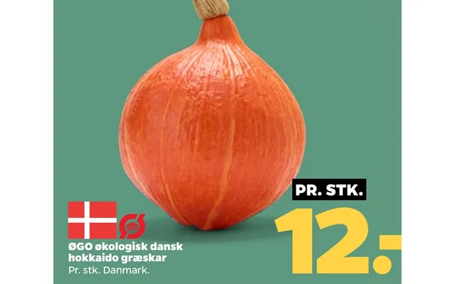 Øgo organic danish hokkaido pumpkin product image