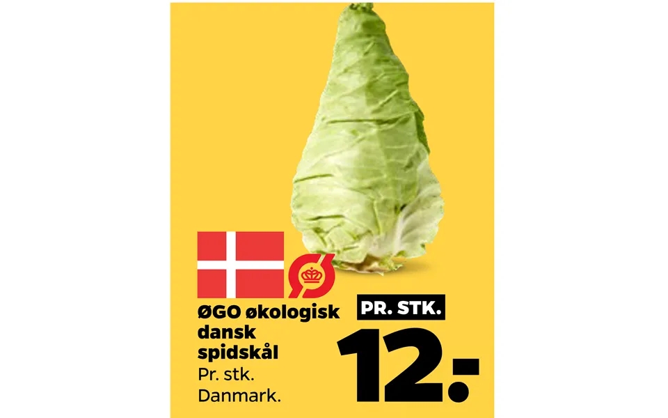 Øgo Økologisk Dansk Spidskål