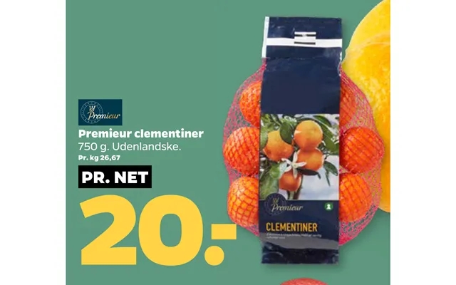 Premieur clementines product image