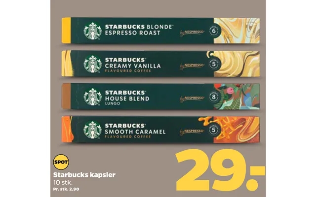 Starbucks capsules product image