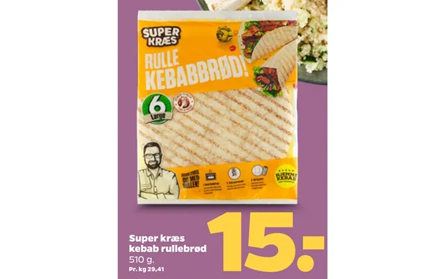 Kebab rullebrød product image