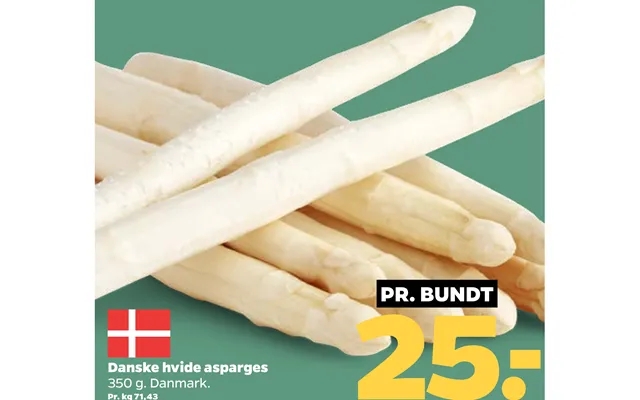 Danish white asparagus product image