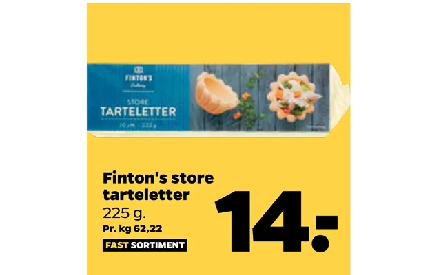 Finton's Store Tarteletter product image