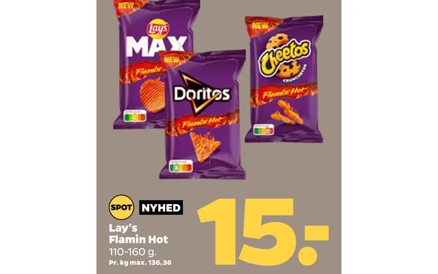 Nyhed Lay's Flamin Hot product image