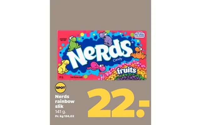 Nerds rainbow candy product image