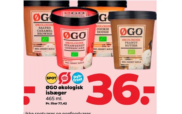 Øgo organic isbæger product image