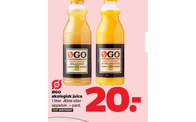 Øgo organic juice product image