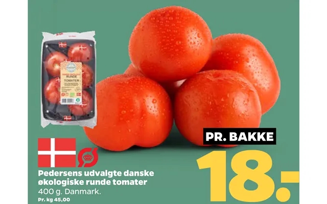 Pedersens Udvalgte Danske Økologiske Runde Tomater product image