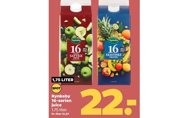 Dilutables 16-serien juice product image