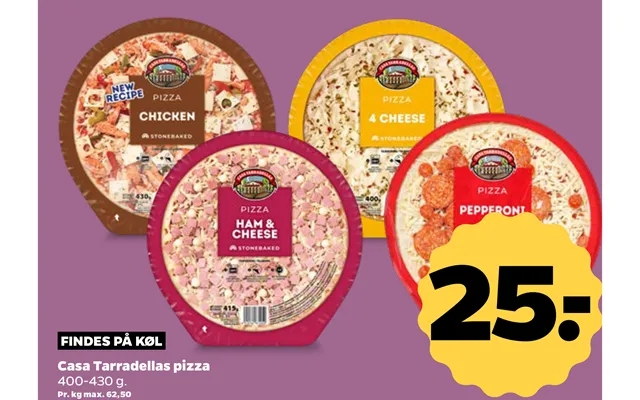 Available on keel casa tarradellas pizza product image