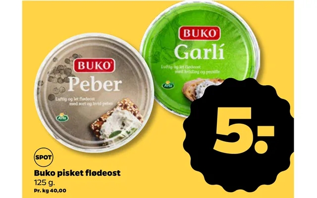 Buko Pisket Flødeost product image