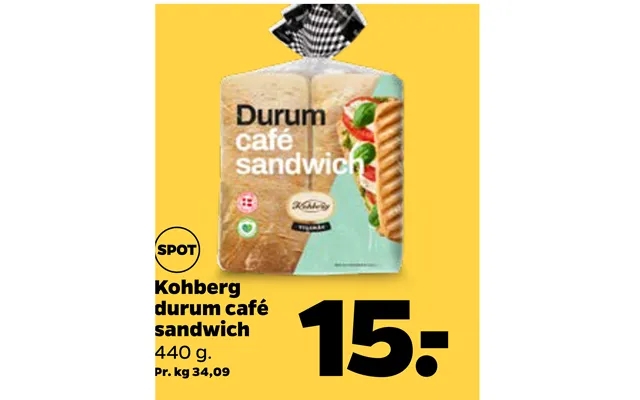 Kohberg Durum Café Sandwich product image