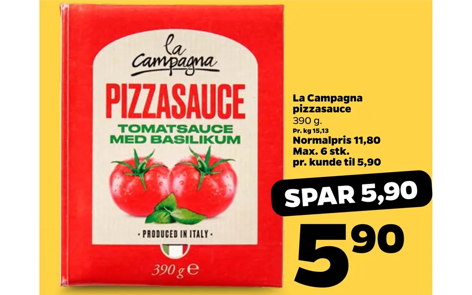 La countryside pizzasauce