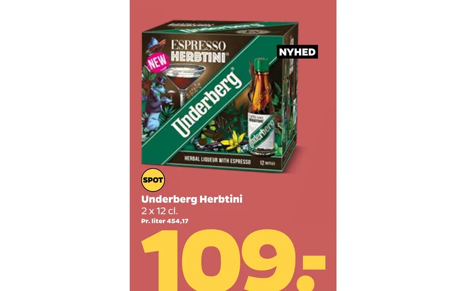 Nyhed Underberg Herbtini