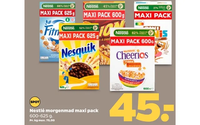 Nestle breakfast maxi pack product image