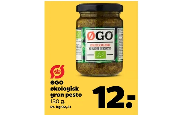 Øgo organic green pesto product image