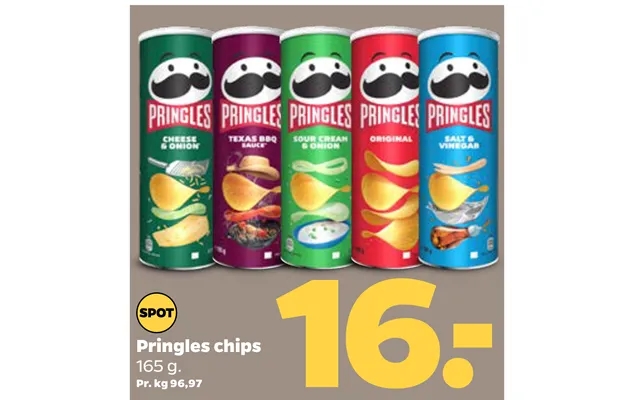 Pringles potato chips product image