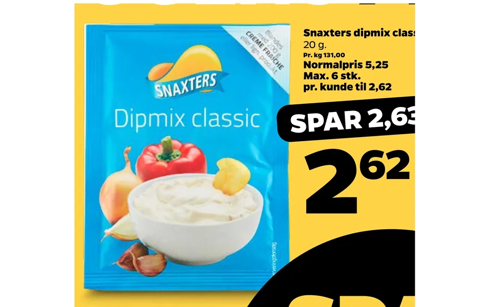 Snaxters Dipmix Classic