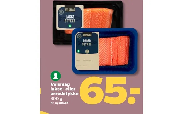 Velsmag Lakse- Eller Ørredstykke product image