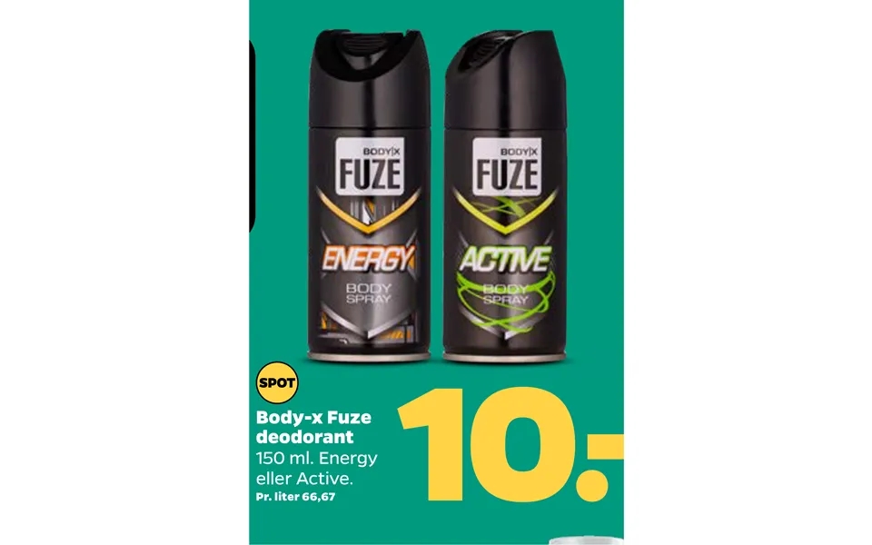 Body-x Fuze Deodorant